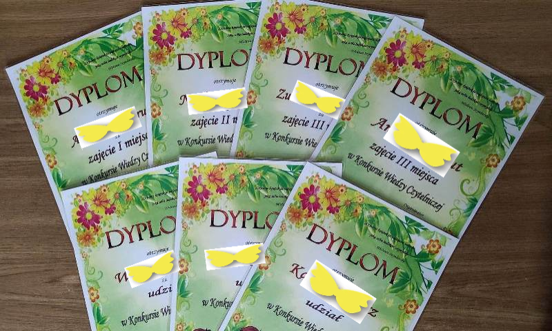 Wyniki Konkursu Wiedzy Czytelniczej