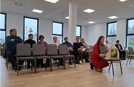 Przedświąteczne zajęcia z Seniorami