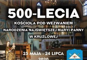 Konkurs z okazji 500 – letniej rocznicy powstania  kościoła pod wezwaniem Najświętszej Maryi Panny w Krużlowej